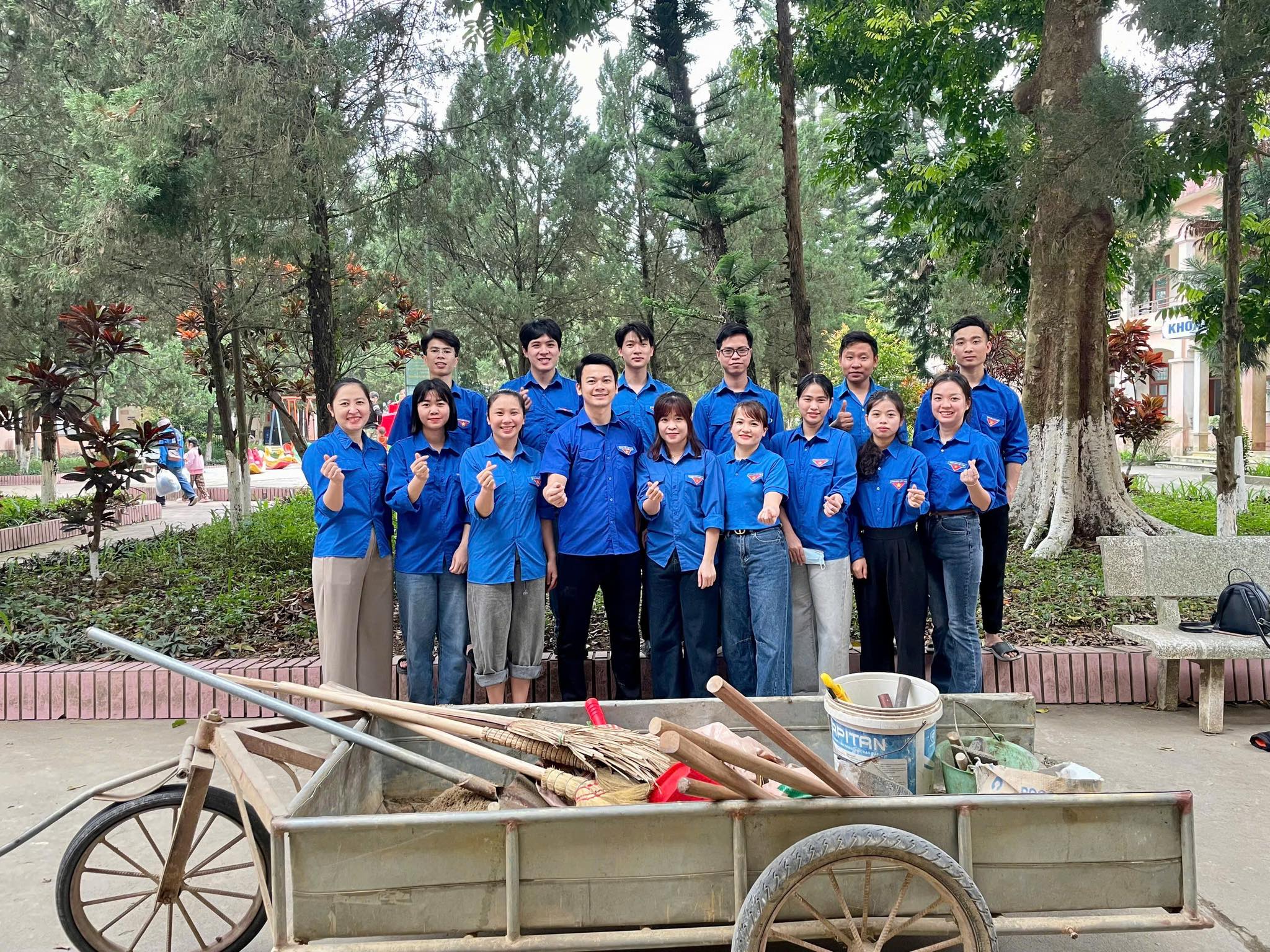 ĐOÀN THANH NIÊN TRUNG TÂM Y TẾ KHU VỰC BẢO YÊN RA QUÂN “CHỦ NHẬT XANH” LẦN 1 - NĂM 2026