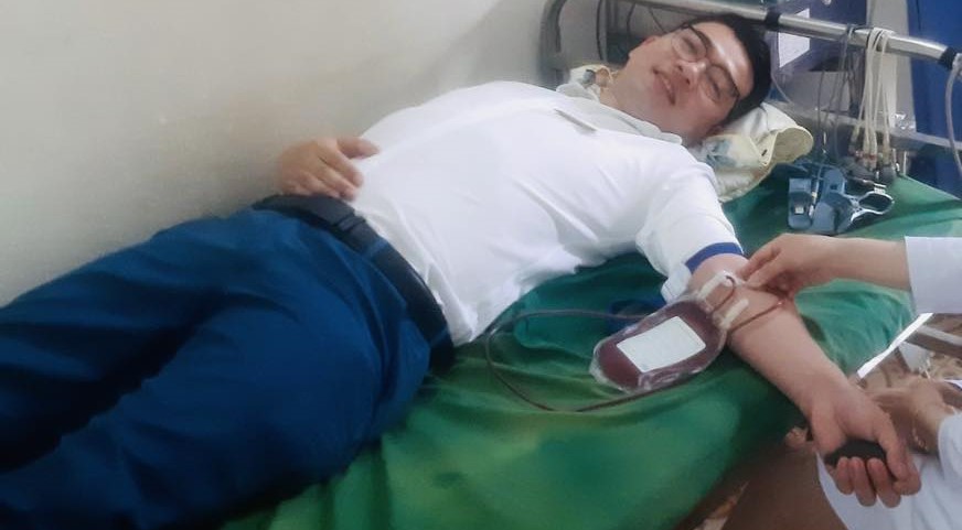 Một giọt máu hiến tặng, một cuộc đời được cứu. Hãy chung tay cứu người, chia sẻ yêu thương