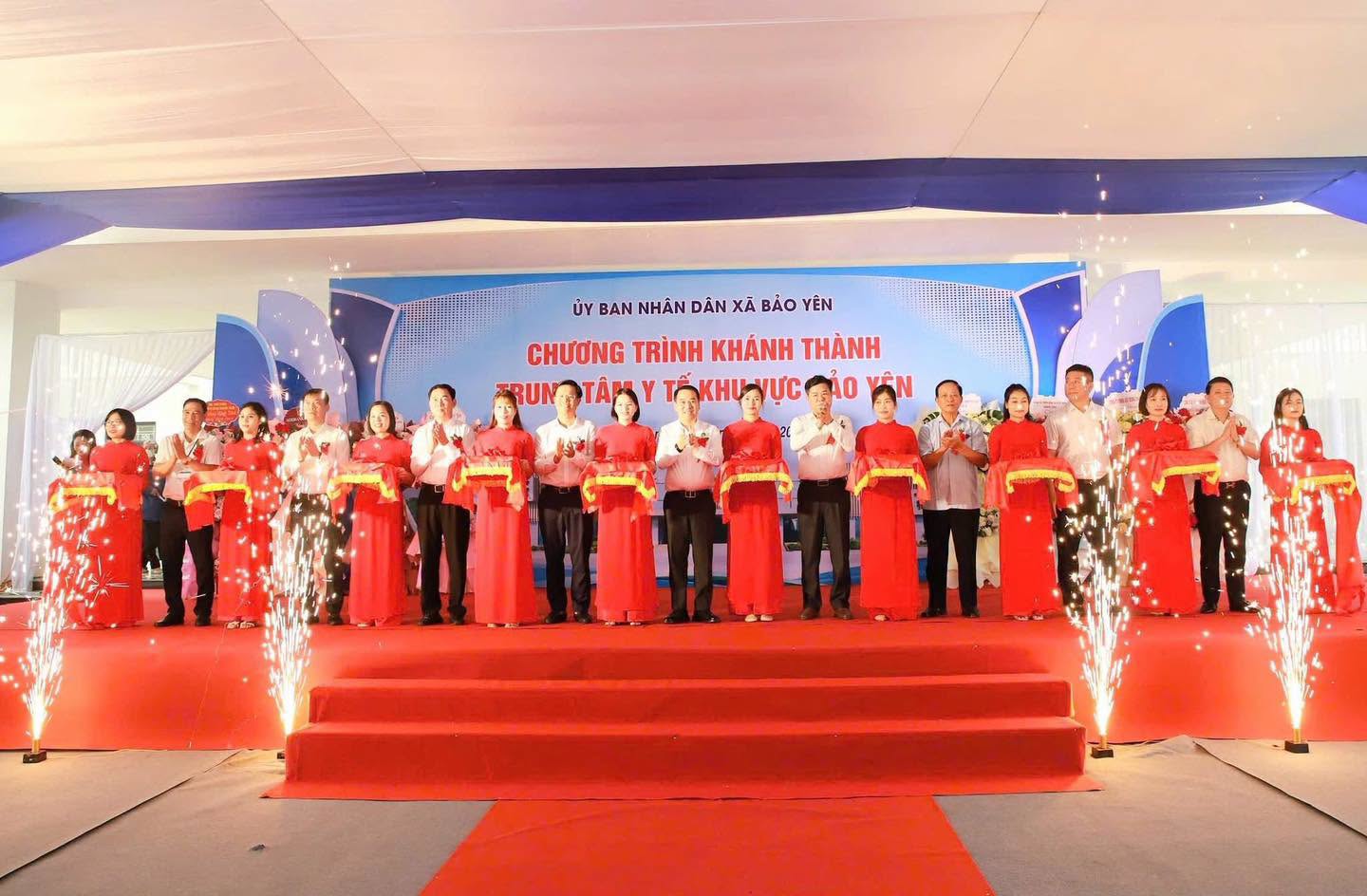  KHÁNH THÀNH TRUNG TÂM Y TẾ KHU VỰC BẢO YÊN – DẤU MỐC MỚI TRÊN HÀNH TRÌNH CHĂM SÓC SỨC KHỎE NHÂN DÂN